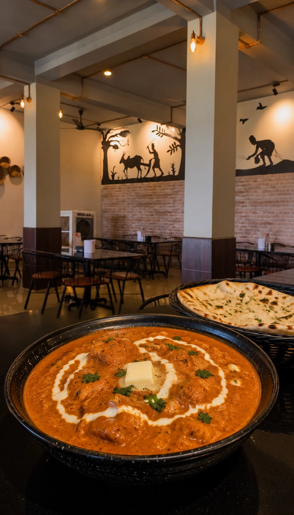Butter Chicken - Non-Veg dish at The Farmer's Kitchen Shirwal
